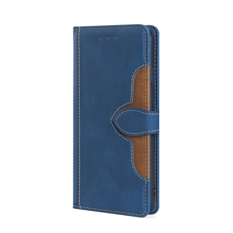 For Xiaomi Redmi Note 12S 4G Skin Feel Magnetic Buckle Leather Phone Case(Blue)