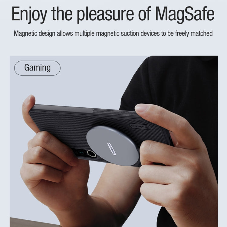 For Meizu 20 Pro NILLKIN Frosted Shield Pro Magnetic Magsafe Phone Case(Green)
