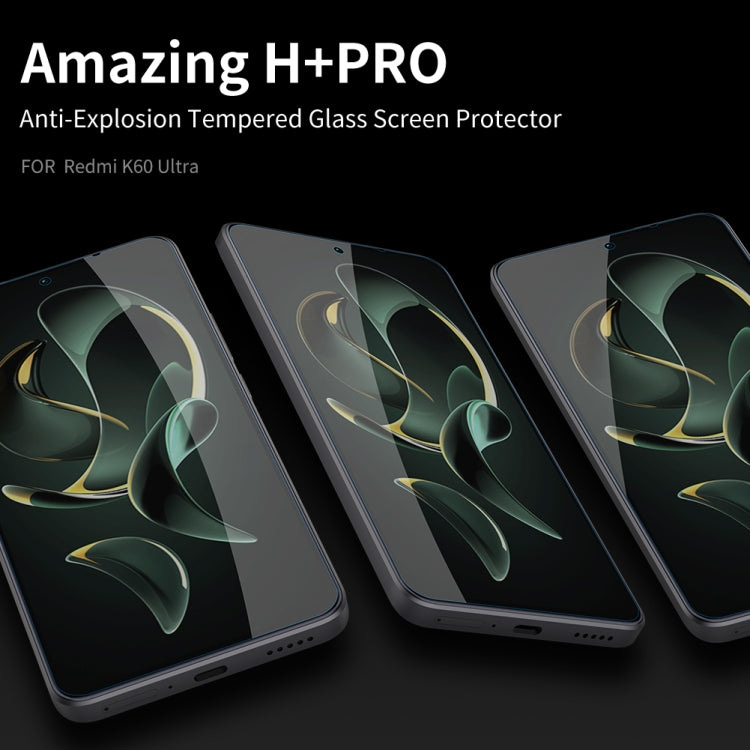 For Xiaomi Redmi K60 Ultra NILLKIN H+Pro 0.2mm 9H Explosion-proof Tempered Glass Film