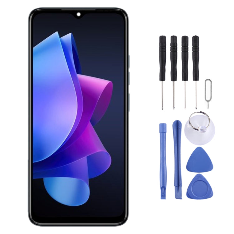 OEM LCD Screen For Tecno Pop 7 Pro / Itel P40 BF7 with Digitizer Full Assembly
