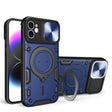 For iPhone 11 CD Texture Sliding Camshield Magnetic Holder Phone Case(Blue) - free shipping - PMC TechLife - Order now!