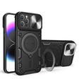 For iPhone 11 Pro CD Texture Sliding Camshield Magnetic Holder Phone Case(Black) - free shipping - PMC TechLife - Order now!