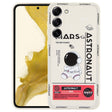 For Samsung Galaxy A32 5G Astronaut Pattern Silicone Straight Edge Phone Case(Mars Astronaut-White) - free shipping - PMC TechLife - Order now!