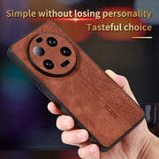 For Xiaomi 13 Ultra AZNS 3D Embossed Skin Feel Phone Case(Dark Green)