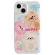 For iPhone 14 Pro Max IMD Cute Animal Pattern Phone Case(Bear) - free shipping - PMC TechLife - Order now!