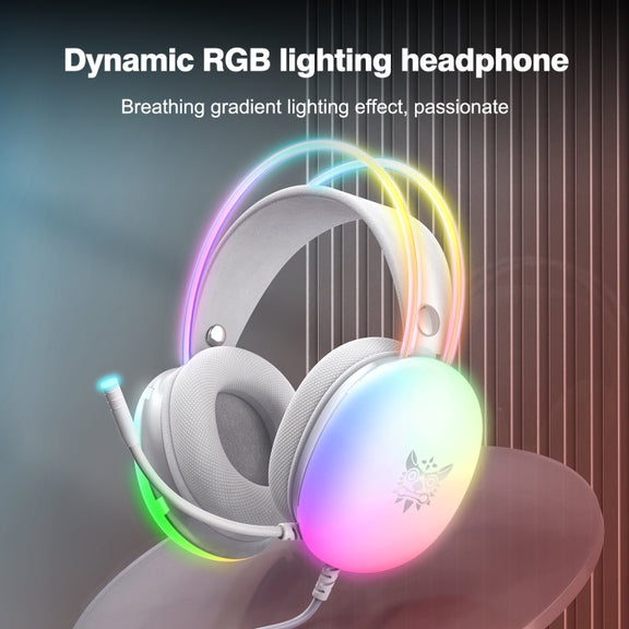 X25 RGB Wired Gaming Headset(Grey)
