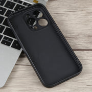 For iPhone 14 Pro Milk Tea Astronaut Pattern Liquid Silicone Phone Case(Ivory Black)