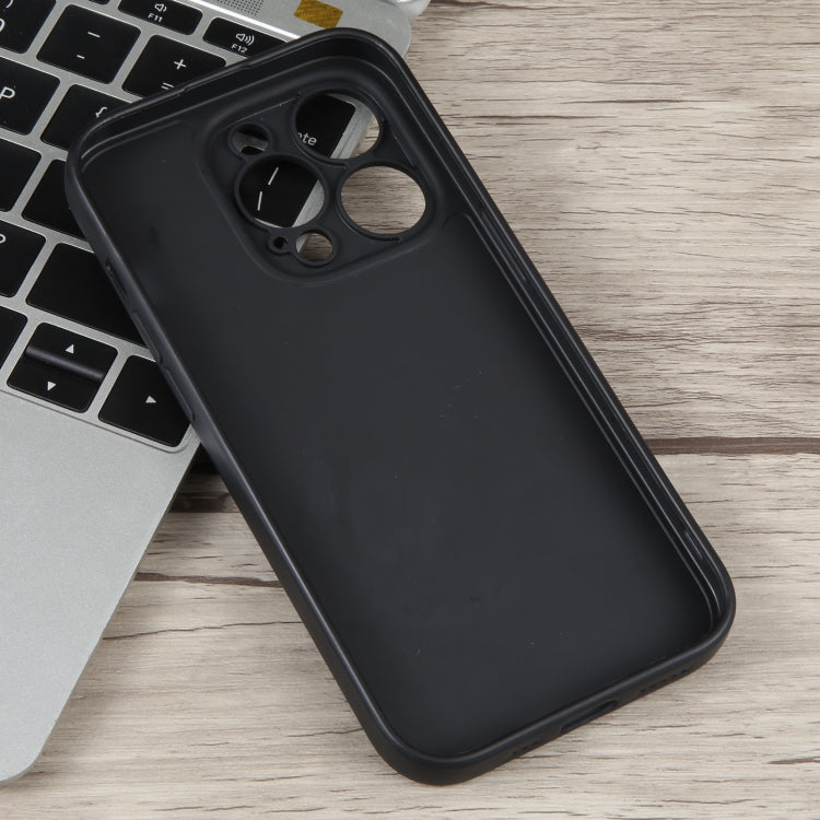 For iPhone 11 Pro Milk Tea Astronaut Pattern Liquid Silicone Phone Case(Ivory Black)