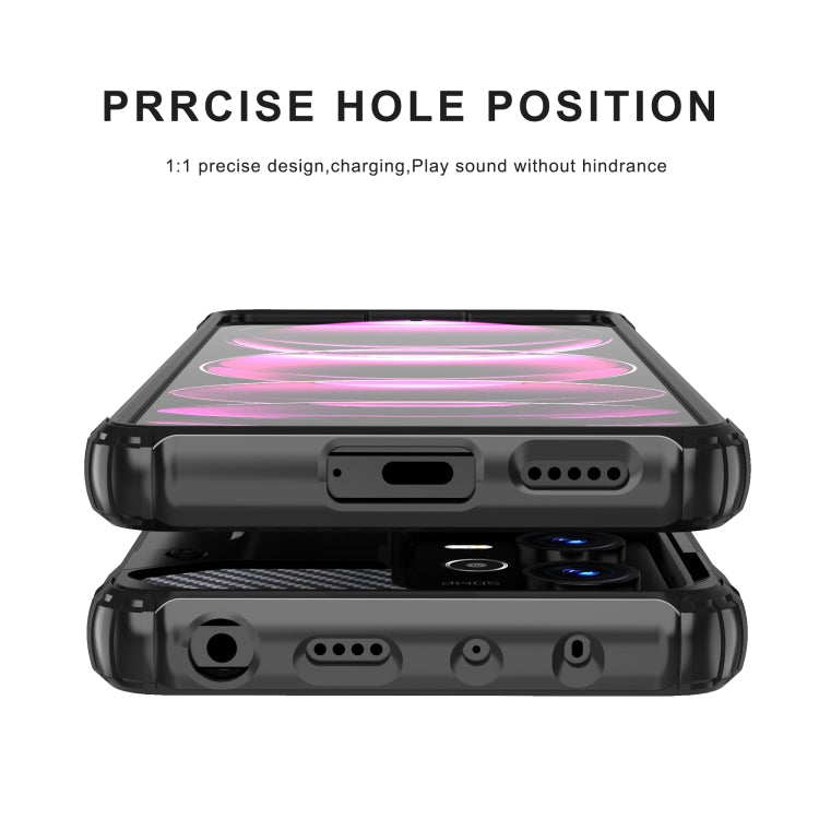 For Xiaomi Redmi Note 12 Pro 5G Speed Magic Armor TPU + PC Combination Phone Case(Black)