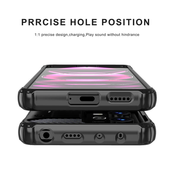 For Xiaomi Redmi Note 12 Pro 5G Speed Magic Armor TPU + PC Combination Phone Case(Black)