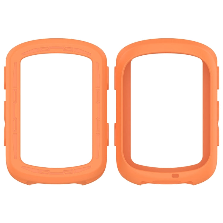For Garmin Edge 840 / Edge 540 Stopwatch Armor Silicone Protective Case(Orange)
