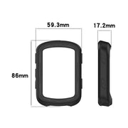 For Garmin Edge 840 / Edge 540 Stopwatch Armor Silicone Protective Case(Orange)