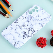 For Samsung Galaxy S23+ 5G Marble Pattern Phone Case(Green White)