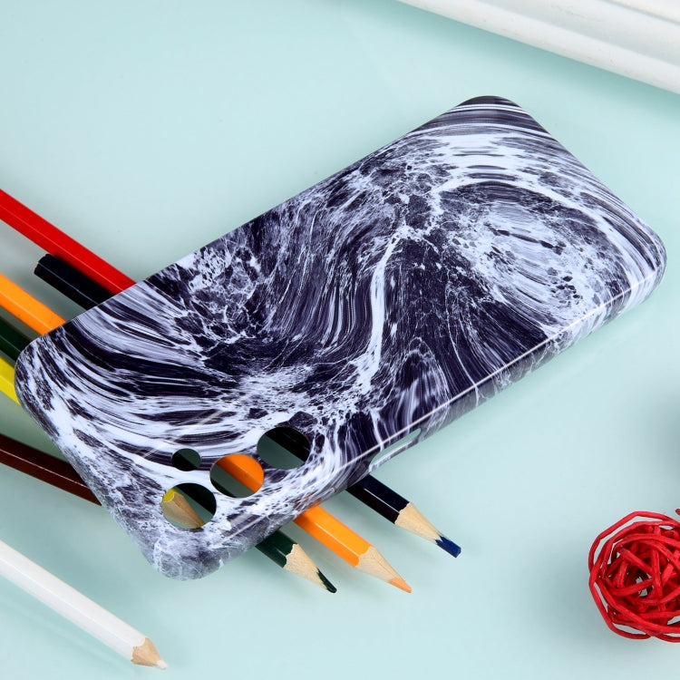 For Samsung Galaxy A54 Marble Pattern Phone Case(Black White)