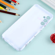 For Samsung Galaxy A54 Marble Pattern Phone Case(Red White)