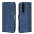 For Samsung Galaxy S23+ 5G Plaid Embossed Leather Phone Case(Blue) - free shipping - PMC TechLife - Order now!