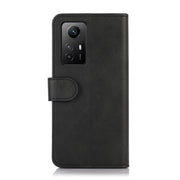 For Xiaomi Redmi Note 12S 4G Cow Texture Leather Phone Case(Black)
