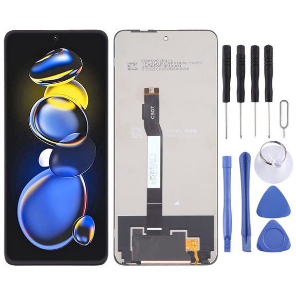 IPS Original LCD Screen For Xiaomi Redmi Note 11T Pro+ with Digitizer Full Assembly