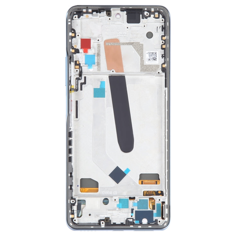 OLED LCD Screen For Xiaomi 11X Digitizer Full Assembly with Frame(Blue)