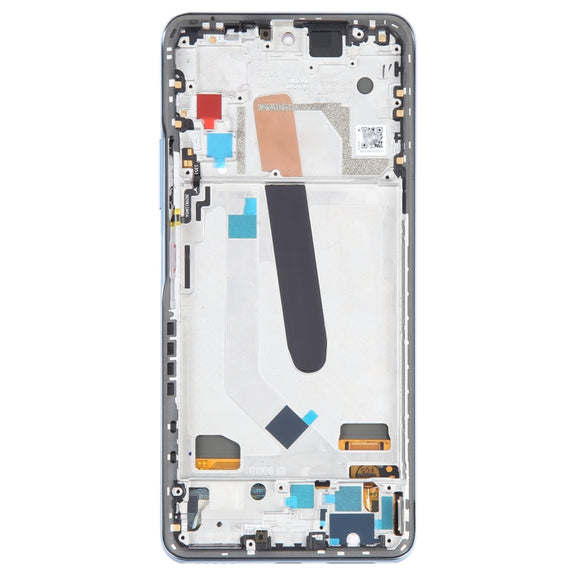 OLED LCD Screen For Xiaomi 11X Digitizer Full Assembly with Frame(Blue)
