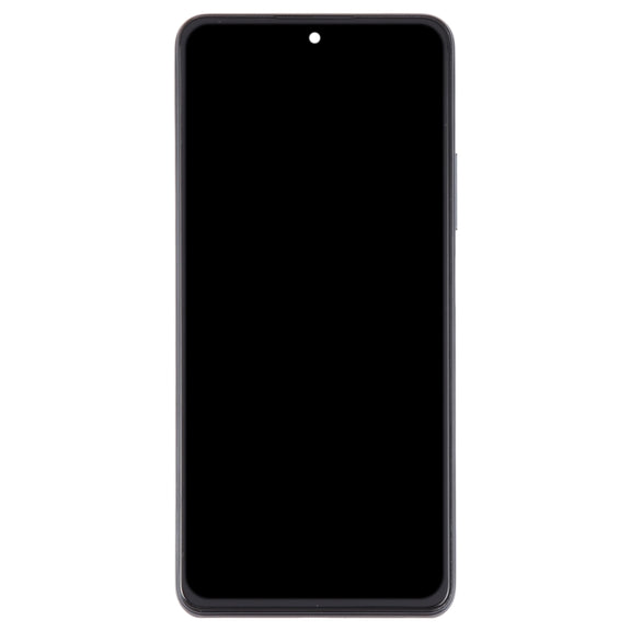 OLED LCD Screen For Xiaomi Poco F3 Digitizer Full Assembly with Frame(Black)