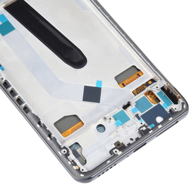 OLED LCD Screen For Xiaomi Redmi K40 Pro Digitizer Full Assembly with Frame(Black)