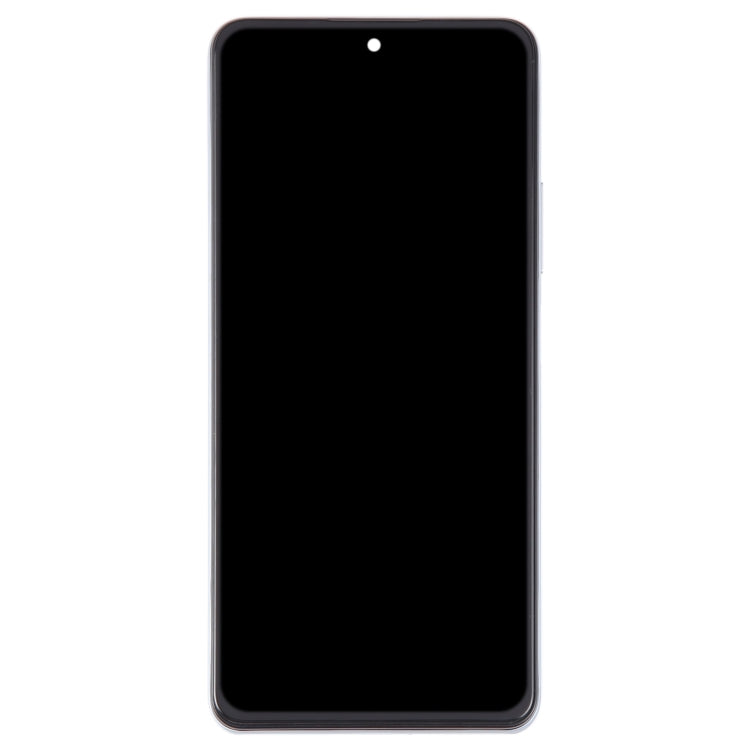OLED LCD Screen For Xiaomi Redmi K40 Pro+ Digitizer Full Assembly with Frame(Silver)