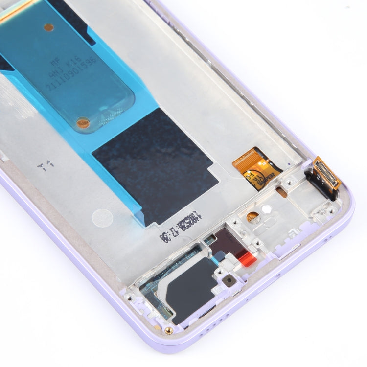 LCD Screen For Xiaomi Redmi Note 11 Pro+ 5G Digitizer Full Assembly with Frame(Purple)