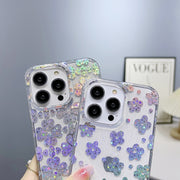 For iPhone 14 Pro Little Star Series Glitter Powder TPU Phone Case(Little Rabbit)