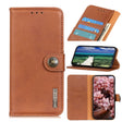 For Xiaomi Poco F5 Pro/Redmi K60/K60 Pro KHAZNEH Cowhide Texture Horizontal Flip Leather Phone Case(Brown) - free shipping - PMC TechLife - Order now!