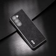 For Samsung Galaxy Z Fold5 ABEEL Dream Litchi Texture PU Phone Case(Black)