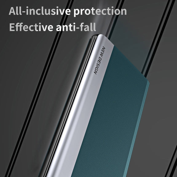 For Xiaomi Poco F5 Pro Side Side Electroplated Magnetic Leather Phone Case(Silver)