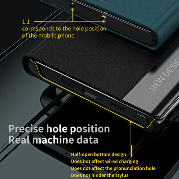 For Xiaomi Poco F5 Pro Side Side Electroplated Magnetic Leather Phone Case(Silver)