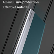 For Xiaomi Poco F5 Side Side Electroplated Magnetic Leather Phone Case(Red)