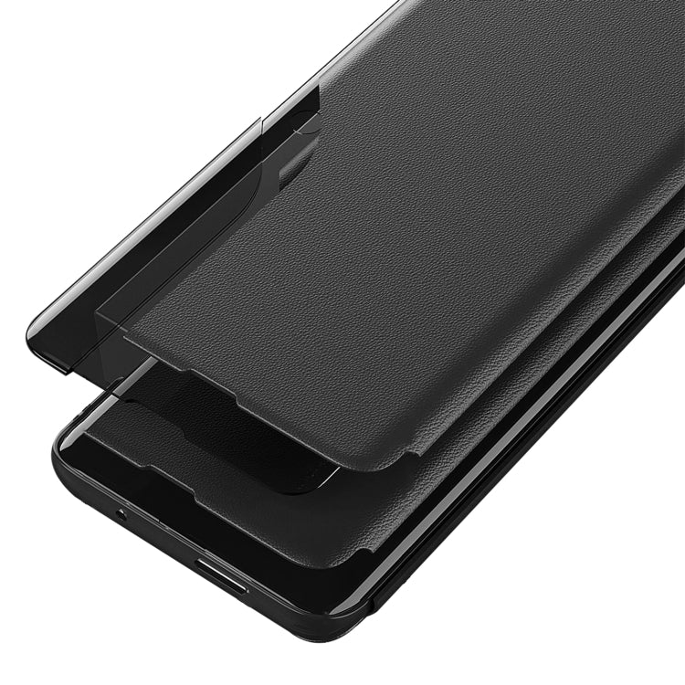 For Xiaomi Poco F5 Side Display Adsorption Leather Phone Case(Green)