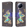 For Xiaomi Civi 3 5G Colored Drawing Pattern Leather Phone Case(Big Butterfly) - free shipping - PMC TechLife - Order now!