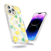 For iPhone 14 Pro Max MagSafe Magnetic TPU Phone Case(Yellow Chrysanthemum)