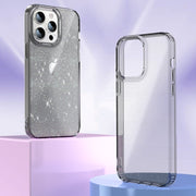 For iPhone 14 Pro Max Star Solid Color Phone Case(Black)
