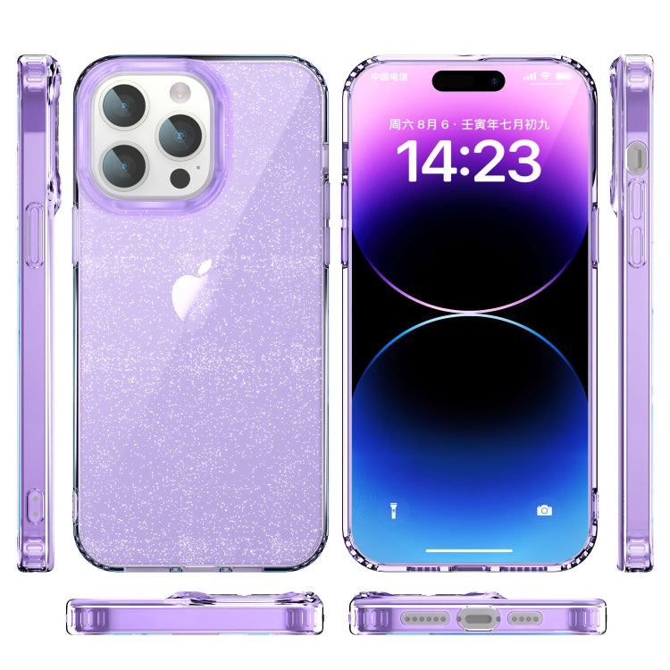For iPhone 11 Pro Max Star Solid Color Phone Case(Purple)
