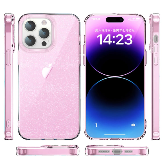 For iPhone 11 Pro Max Star Solid Color Phone Case(Pink)