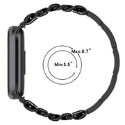 For Xiaomi Mi Band 8 Bracelet Replacement Watch Band(Black)