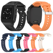 For Xplora X5 / X5 Play Children Watch Silicone Replacement Watch Band(Midnight Blue)