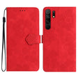 For Xiaomi Redmi 9 Flower Embossing Pattern Leather Phone Case(Red) - free shipping - PMC TechLife - Order now!
