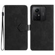 For Xiaomi Redmi Note 12S Flower Embossing Pattern Leather Phone Case(Black) - free shipping - PMC TechLife - Order now!