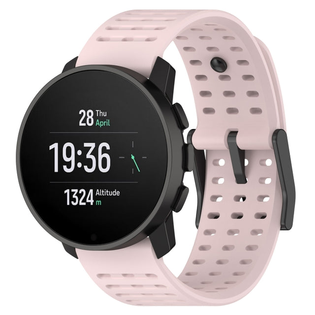 For Suunto 9 Peak Pro / Suunto Vertical Silicone Replacement Watch Band(Light Pink)