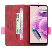 For Xiaomi Redmi Note 12S 4G Magnetic Clasp Leather Phone Case(Red)