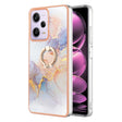 For Xiaomi Redmi Note 12 Pro 5G Global Electroplating IMD TPU Phone Case with Ring(White Marble) - free shipping - PMC TechLife - Order now!
