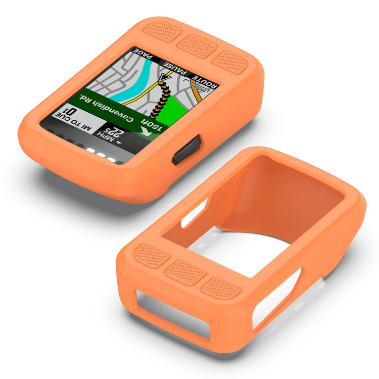 For Wahoo Elemnt Bolt V2 WFCC5 Stopwatch Silicone Protective Case(Orange)