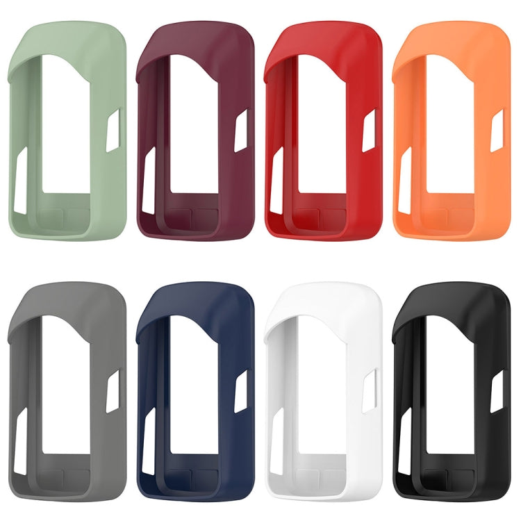 For Wahoo Elemnt Roam WFCC4 Stopwatch Silicone Protective Case(Green)