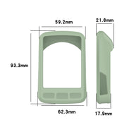For Wahoo Elemnt Roam WFCC4 Stopwatch Silicone Protective Case(Red)